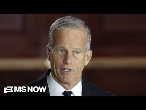 'He told things the way he saw them': John Thune honors Lindsey Graham at Capitol Hill ceremony