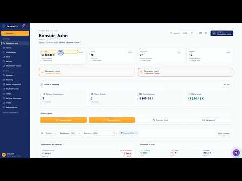 Tutoriel vidéo : Module Auto-entrepreneur — Formation FacturesPro