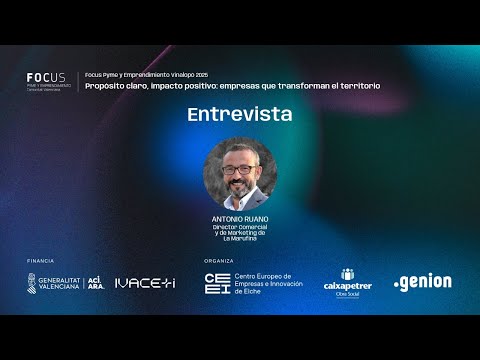 Entrevista a Antonio Ruano, director comercial y de marketing de La Marufina | Focus Pyme
