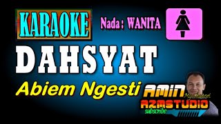 Download lagu DAHSYAT Abiem Ngesti KARAOKE Nada WANITA mp3