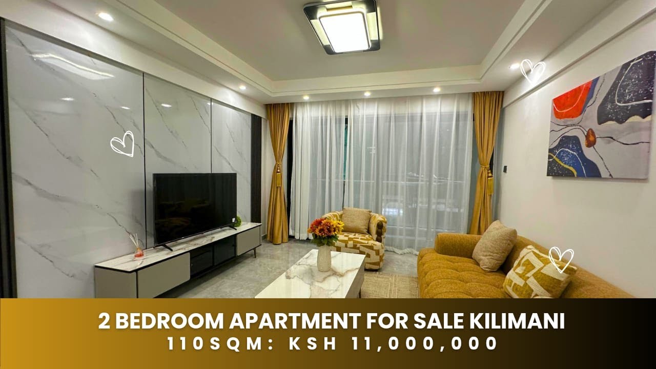 2 Bedroom apartment for rent in Kilimani video thumbnail