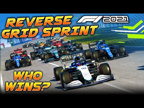 WHAT IF F1 DID A REVERSE GRID 5 LAP SPRINT RACE?! | F1 Game Experiment