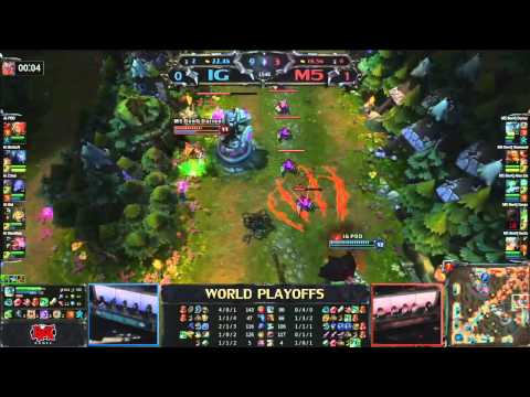 Game 2 - Moscow 5 vs iG - Riot Season 2 Finals Ro8