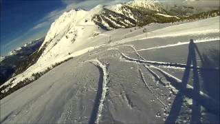 preview picture of video 'GoPro3 Snowboarding Bellamonte  Alpe Lusia'