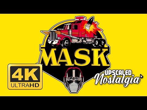 M.A.S.K. -  Opening Theme (1985) | Remastered 4K Ultra HD. Upscale