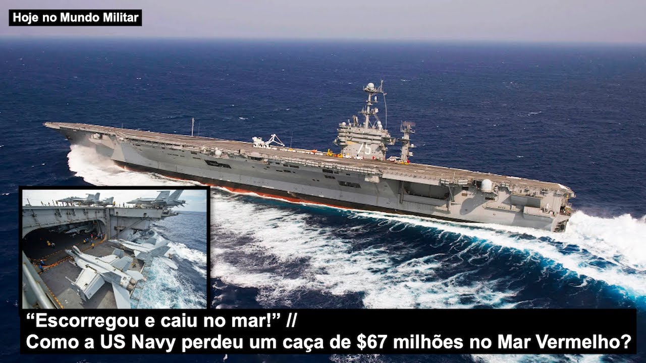 “It slipped and fell into the sea!” How did the US Navy lose a $67 million fighter jet in the Red...