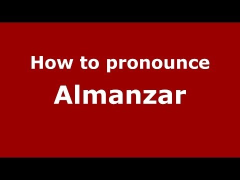 How to pronounce Almanzar (French/France) - PronounceNames.com