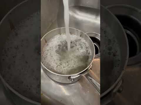 Trick to cleaning out a badly burned pot or pan
