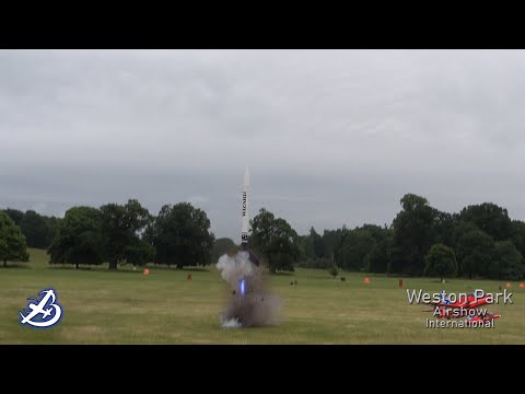 Wizard Massive RC Rocket Launch - Weston Park Model Air Show 2022