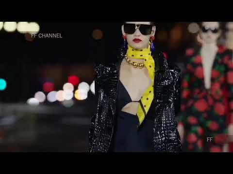 Kerolyn Soares Saint Laurent SS 2022 Paris Fashion Week