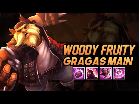 Woody Fruity "Gragas Main" Montage | Best Gragas Plays