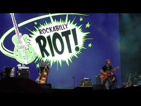 Brian Setzer`s Rockabilly Riot -  Great balls of fire, live in Finland 2016