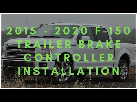 How to Install an Aftermarket Trailer Brake Controller for 2015 - 2020 Ford F-150