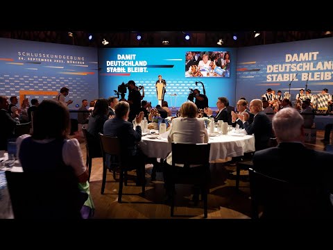 Die Schlusskundgebung in München - Damit Deutschland stabil bleibt!