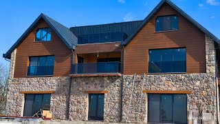 400 m² çelik konstrüksiyonlu taş ev #taşev #taşmodeleri #taşvilla #eskitaşevler