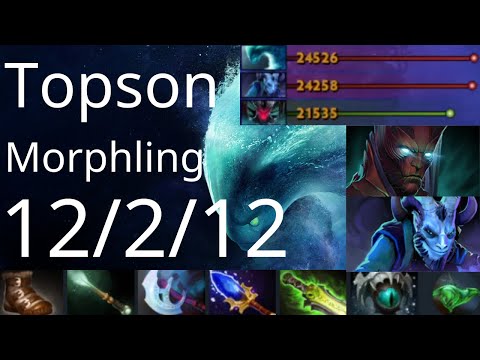 Topson Morphling vs Puck, Terrorblade, Mars - HcE vs OG g2 DPC dota2