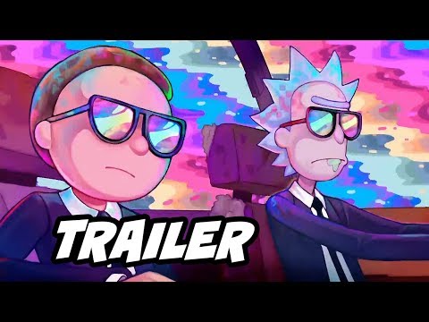 Rick and Morty Run The Jewels Music Video Trailer "Oh Mama" Easter Eggs