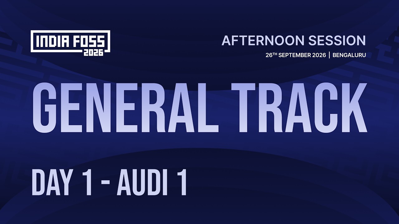 Hall 1 — General Track
