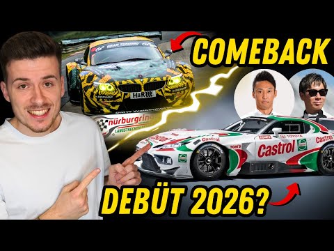 NLS 2026: BMW Z4 GT3 Comeback, Toyota GT3 Debüt und das Falken Aus?!