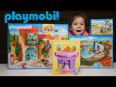 NEW Playmobil Family Fun Summer Sets