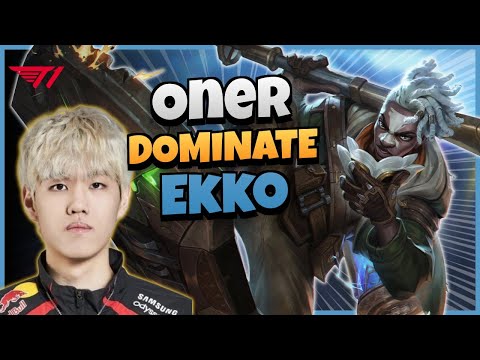 T1 Oner Ekko vs Lee Sin | 14.11
