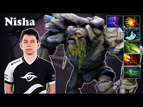 Nisha - Tiny Midlane | Dota 2 7.29c Gameplay
