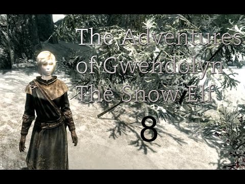 Skyrim: Gwendolyn the Snow Elf (Part 8) Quest Getting and Illusion Grinding