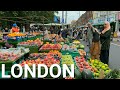 LONDON STREET FOOD WALTHAMSTOW MARKET EAST LONDON WALK VIBRANT COMMUNITY 4K HDR