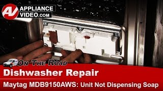 Maytag Dishwasher Repair: Not Dispensing Soap - Dispenser Assembly