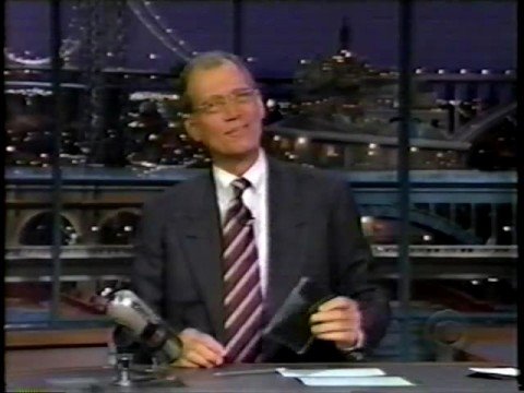 DAVID LETTERMAN AND BEN ROBINSON ANNOTATED