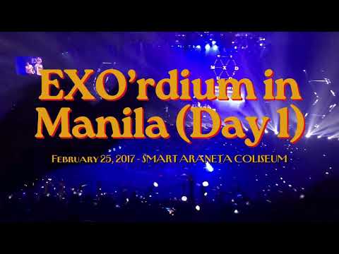 170225 EXOrdium in Manila - Day 1 (fancam from genAd)