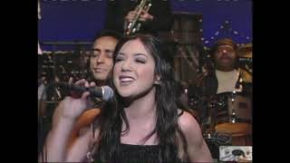 Santana ft. Michelle Branch - &#39;The Game of Love&#39; - LIVE on Letterman