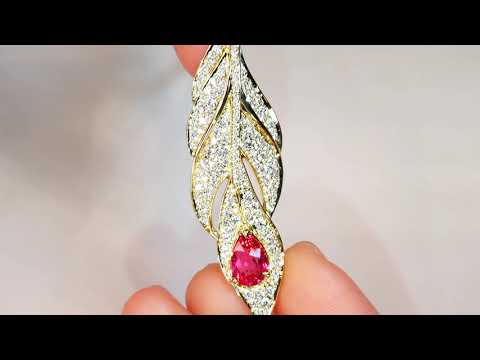 Namya Jedi Spinel Necklace at 2.01 carat by Kat Florence KF07934