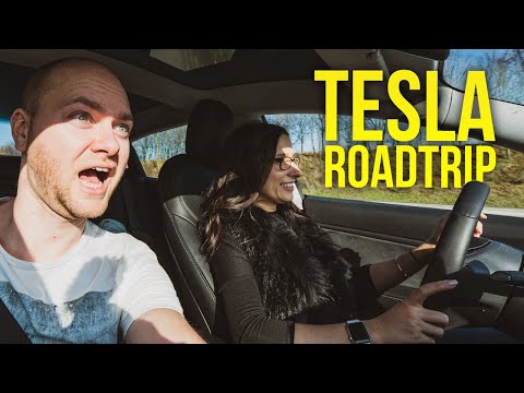Constantly charging with a Tesla? Our first electric road trip! (Part 1)