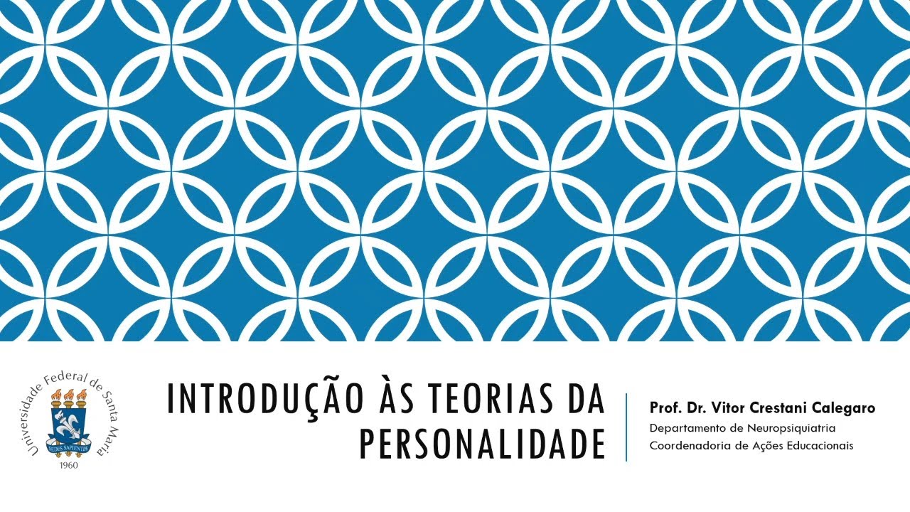 INTRODUÇÃO 'A TEORIAS DA PERSONALIDADE