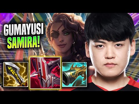 GUMAYUSI PLAYS SAMIRA WITH NEW BUFFS! - T1 Gumayusi Plays Samira ADC vs Ezreal! | Season 2022