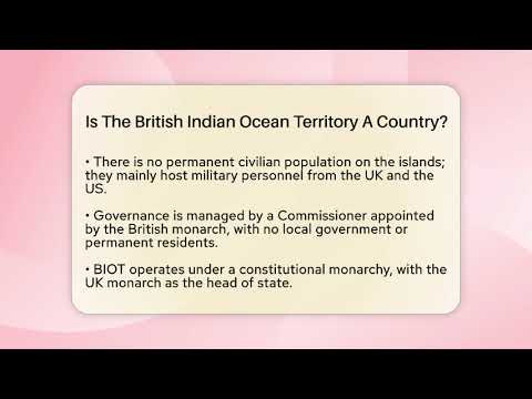 Is The British Indian Ocean Territory A Country? - United Kingdom Explorers