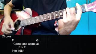 Talk Shows On Mute - Incubus - Easy Guitar Chord Tutorial with Lyrics