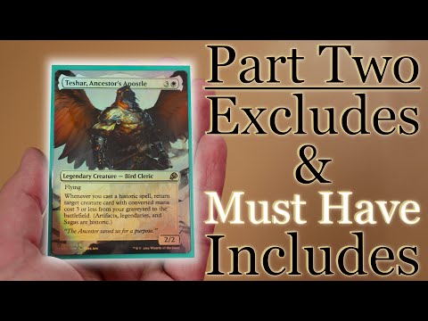 A Better Teshar, Ancestor's Apostle cEDH Primer - Part Two - Excludes, Includes & How to Play Teshar