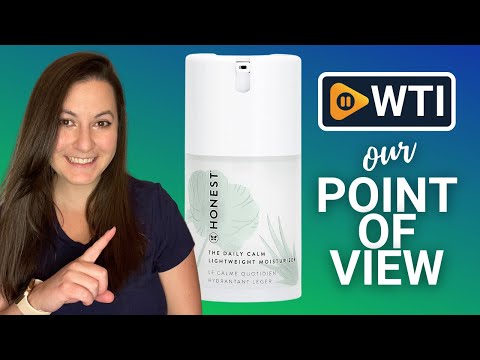 Honest Beauty The Daily Calm Lightweight Moisturizer for Sensitive Skin | Hyaluronic Acid + Calming Phyto-Blend | EWG Verified - WTI product video review