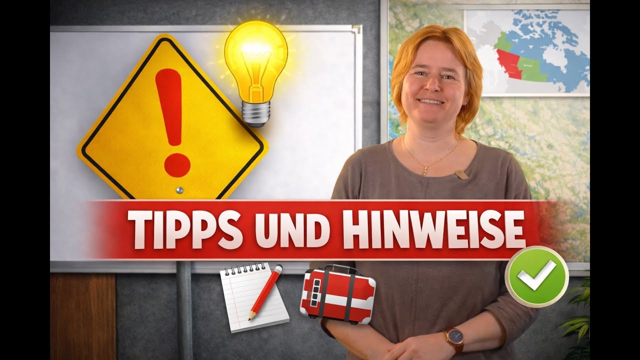 Tipps und Hinweise zu unserer Kanadatour