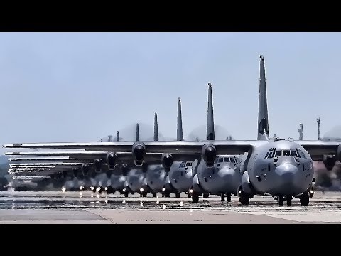 C-130J Super Hercules • Mass Launch In Japan (2018)