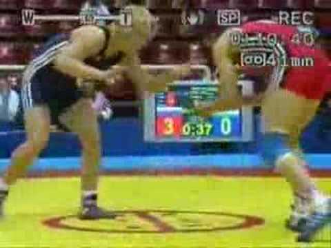 2007 European Championships FW 55Kg 1/2 Final 1