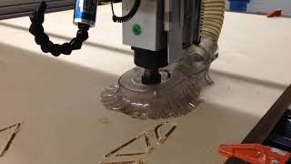 CNC Router Cutting of Wing Ribs