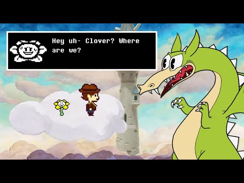 Cuphead Bosses with Undertale Yellow Music