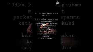 Download lagu Salah satu Tanda Anak Durhaka mp3