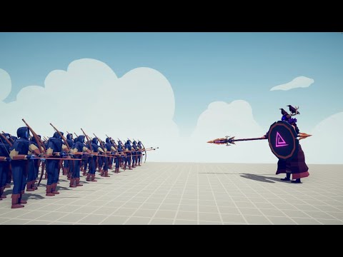 REVAMPED ODIN Vs RANGED UNITS | TABS Totally Accurate Battle Simulator