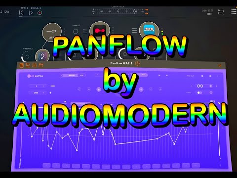 100% FREE - Panflow - Creative Panning Modulator by Audiomodern - Tutorial for the iPad