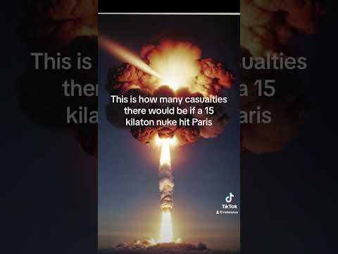 Nuke in Paris #nuclear #nuke #war #worldwar3 #ww3 #bunker #warning #warzone #comment