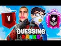 Jynxzi Marley Guess YOUR Rank Rainbow Six Siege